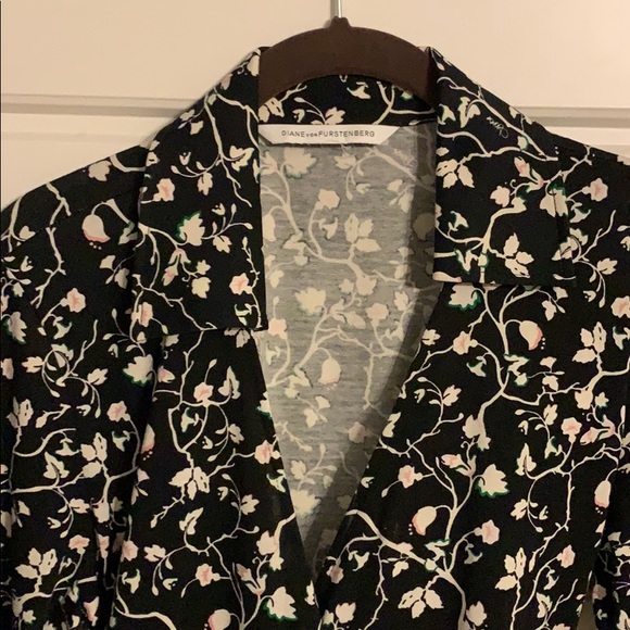 DVF Jewel wrap dress w/pockets - Picture 4 of 6